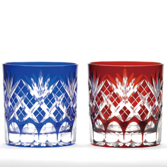 【クラウドファンディング限定】色が選べるオールドグラスペアセット