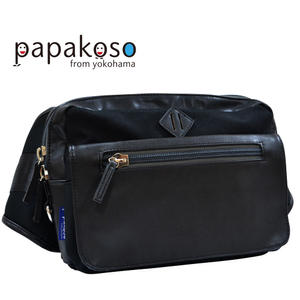 パパ&ママ140人と考えた理想のパパバッグ「思いやりモデル」ブラック×ブラック