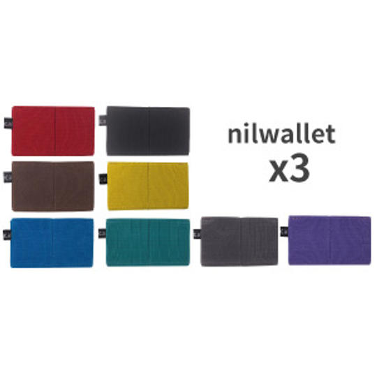 【30名限定】<38%OFF> nilwallet 3個