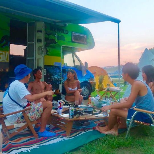 【平日】グランピングキャンピングカー1泊2日チケット