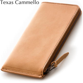 《単》長財布　Texas Cammello（ラクダ）