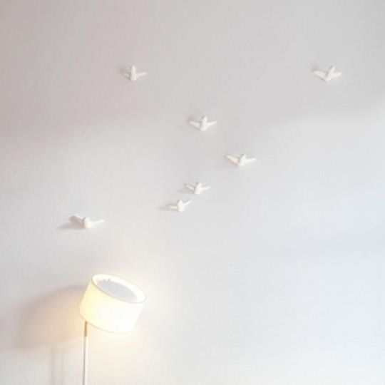 【超割40%OFF】セラミックホワイトバード<デコレーションラージ：8個セット>