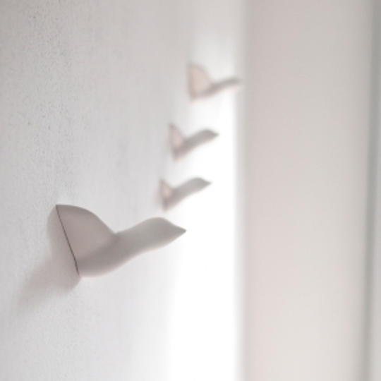 【早割15%】セラミックホワイトバード＜スモール：4個セット＞