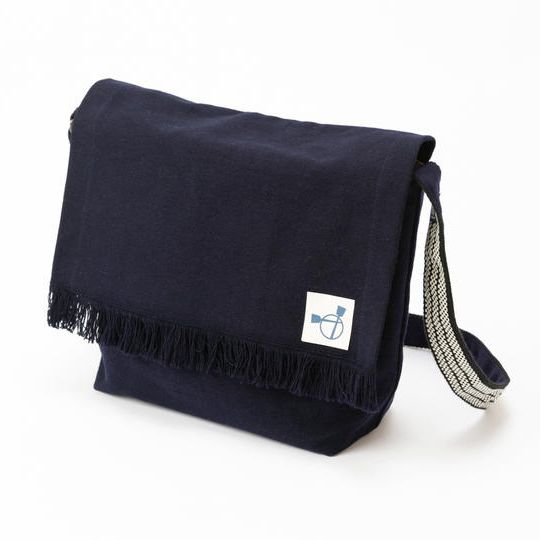 奥田民生×中国新聞 元気応援ショルダーバッグ 紺色