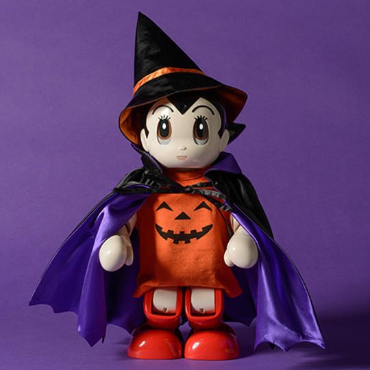 【お得なクラウドファンディング限定販売】二足歩行ができる完成版ATOMと、ハロウィーン衣装セット
