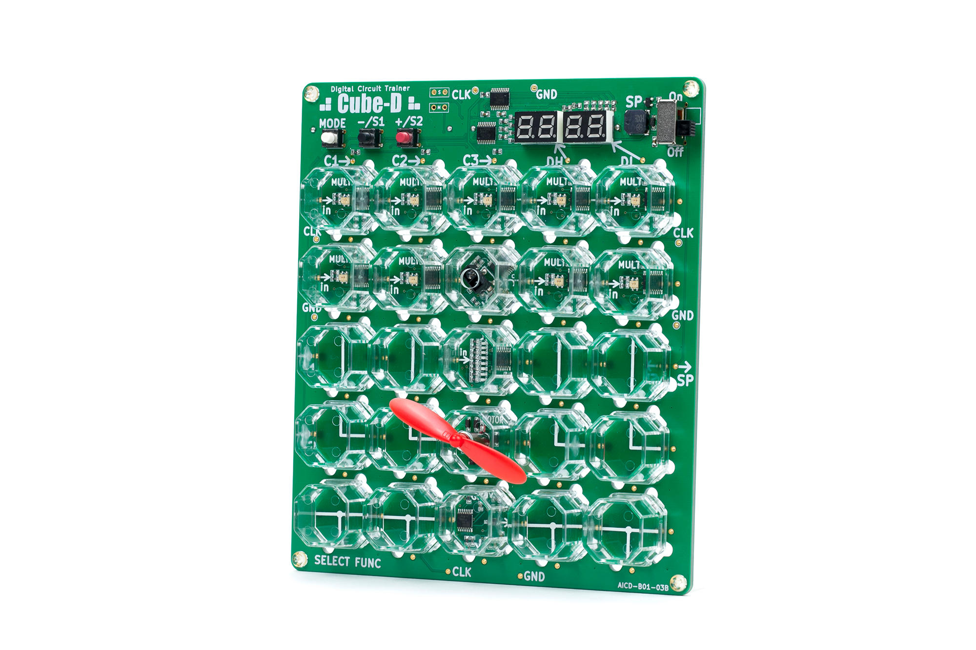 Cube-Dアカデミックモデル25ブロックセット - (大人の知的好奇心を刺激