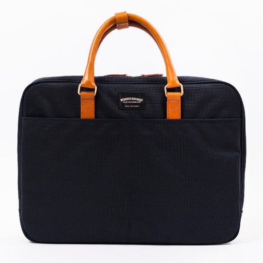 【ポーチ付き】WONDER BAGGAGE MG business bag:NAVY