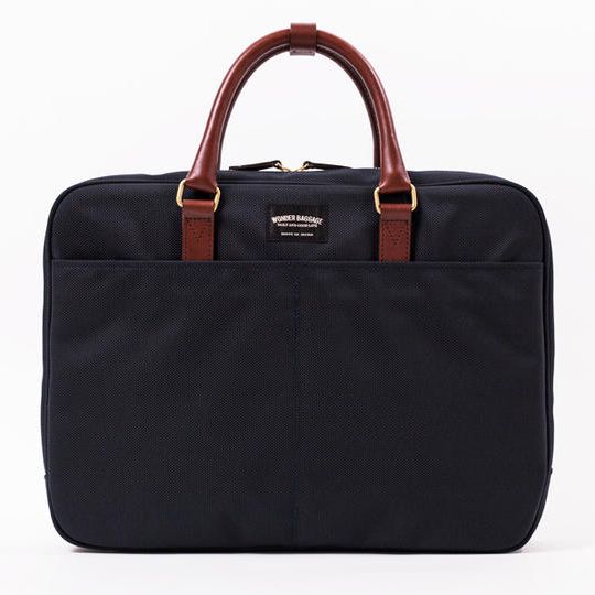 【ポーチ付き】WONDER BAGGAGE MG business bag:CHOCO