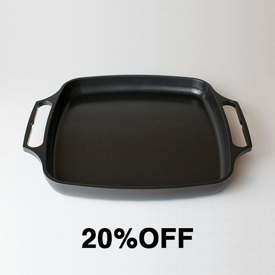 【50名限定/超早割20%OFF】atta アルミグリルプレート