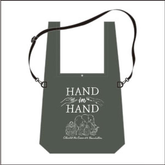 イラストレーターShogo Sekineさんデザイン・クリステル財団オリジナル「マルシェバッグ」