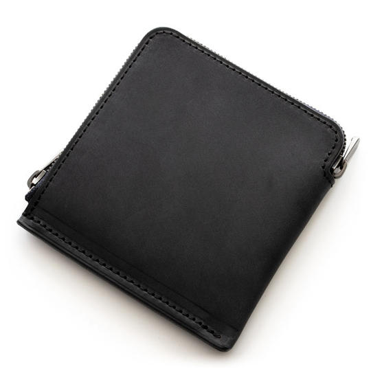 【特別価格】3000円割引 ・HITOE 短財布2 L-zip [Business]「Texas Nero」 