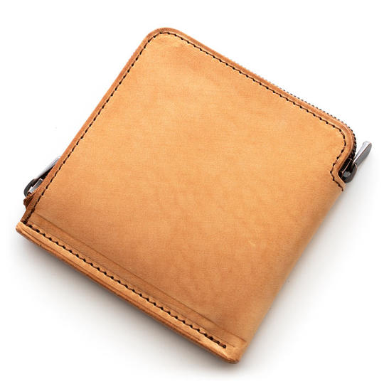 【特別価格】3000円割引 ・HITOE 短財布2 L-zip [Business]「Texas Cammello」 