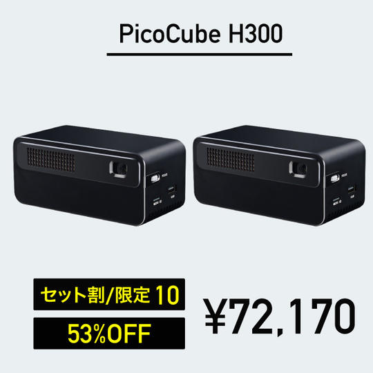 PicoCube H300 単体 2台セット <53%OFF>