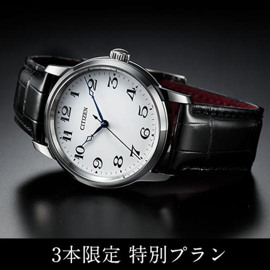 3本限定 特別プラン シチズン × GINZA TANAKA プラチナモデル