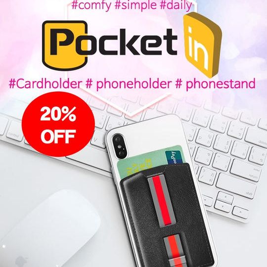 【 Pocketin 1個】20％OFF　定価2,380円→1,900円