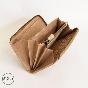 整理整頓長財布TIDY【Camel】