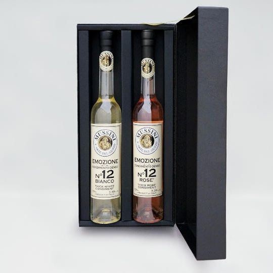 エモツィオーネNo.12ビネガー　ロゼ、ビアンコ　2本セット