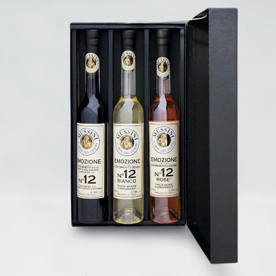 エモツィオーネNo.12ビネガー　ブラック、ロゼ、ビアンコ　3本セット