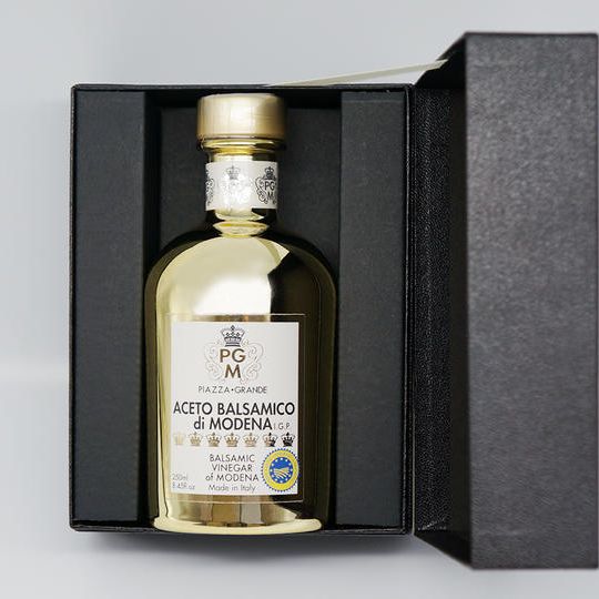 ムッシーニ・バルサミコビネガー　30年熟成ゴールドボトル