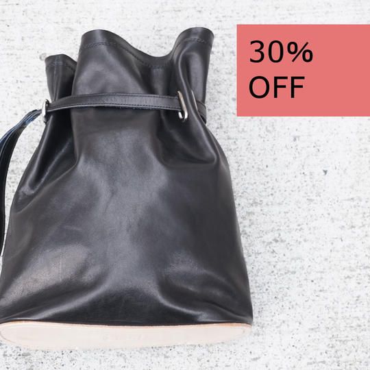「革巾着」30％OFF【10名様限定】