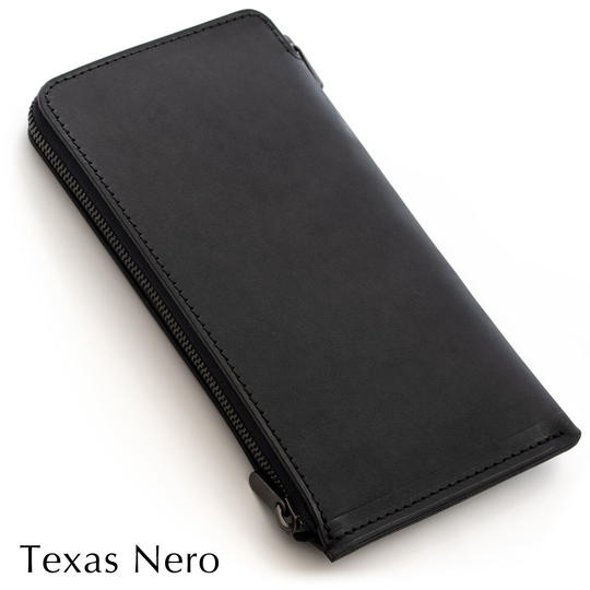 HITOE L-zip L [Business]「Texas Nero」