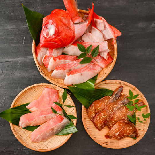 【限定30セット】下田産地金目鯛（2kgUP）1本尽くし