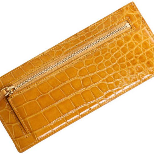 【数量限定 / 23点】＜6,000円引き＞　マリーゴールド　ポロサス薄型長財布