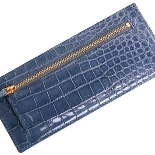 【数量限定 / 6点】＜4,000円引き＞　ラベンダー　ポロサス薄型長財布