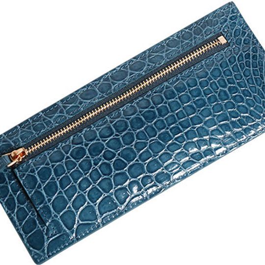 【本クラウドファンディング限定 / 9点】＜2,000円引き＞　ブルージーン　ポロサス薄型長財布