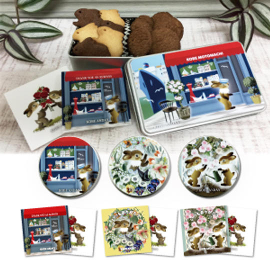 丸缶3・角缶1  セット/2種類(各5000円）