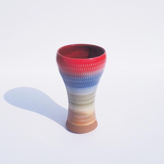 ビールグラス１本（お日さま）