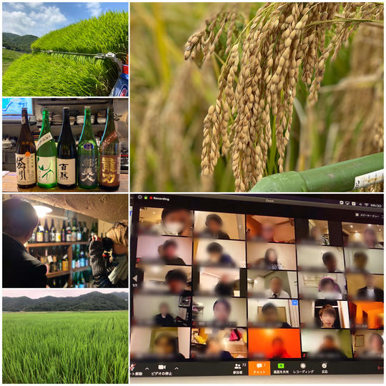 20名限定！第1回「山田錦の未来支えるウェビナー」への参加と、オリジナルお猪口のセット