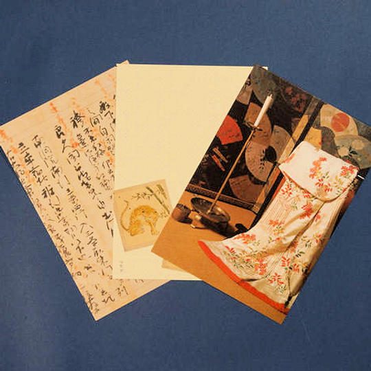 【追加】芳名録にお名前記載とオリジナル絵はがき