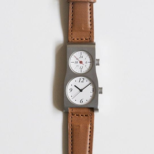 【先着17名 / 10％OFF】限定販売　デュアル腕時計ソメス革バンド