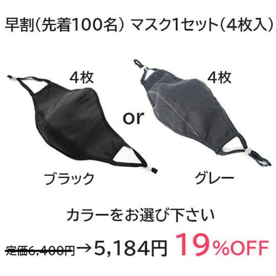 INCONTROMASK 1セット（4枚入）早割 19%off
