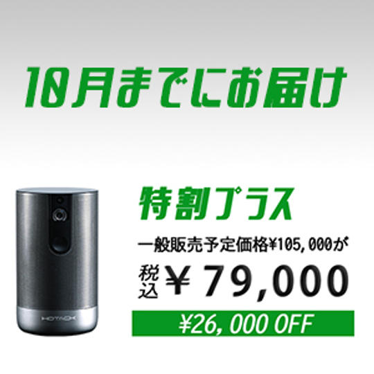 【特割プラス】ポータブルスマートプロジェクター「D029」