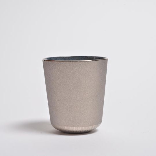 白金硝酒盃 筒形