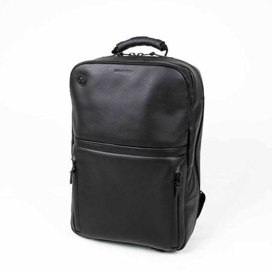 【限定70名 早割15%OFF】HUB5 防水レザーバックパック(BLACK)1個