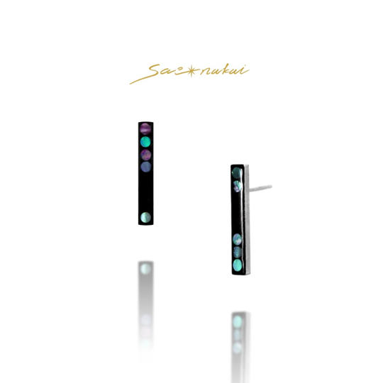 FULL MOON PIERCED EARRINGS (ピアスor イヤリング) - SV925