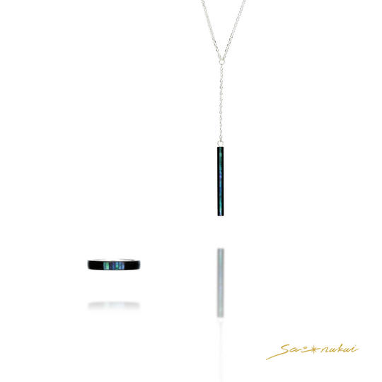 TWINKLING STARS【リング ・ネックレス 2点セット】- SV925