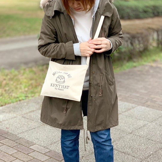 【Creema SPRINGS限定】メロンパンハット刺繍サコッシュ