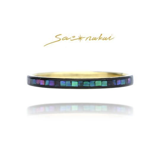STAR TRAIL RING - Brass 【10月発送】