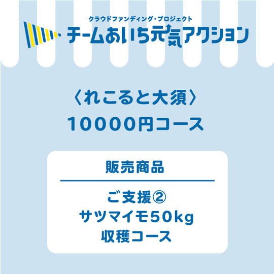 ご支猿プラン② 50kg収穫コース