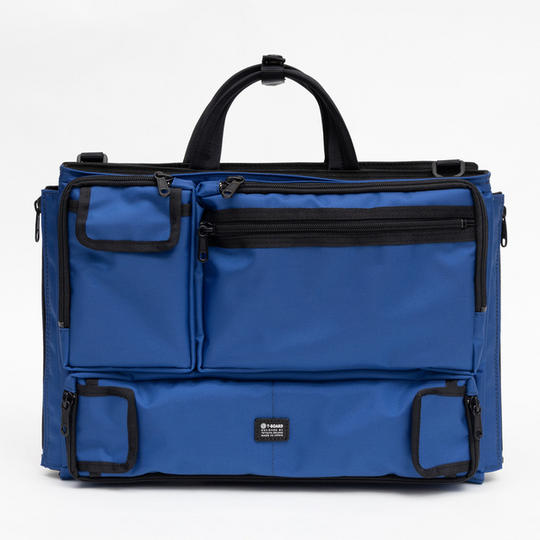 【早割】5%OFF! リバーシブルバッグ”switch” ブルー×ブラック 1本