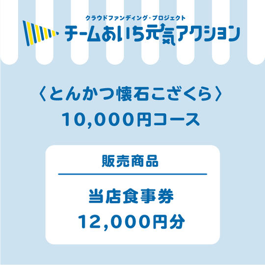 当店食事券 12,000円分
