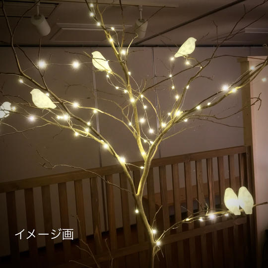 【ご好評につき追加】個展メイン作品の一部に! kotoriのtomori (小鳥の灯り)小鳥1羽 〜