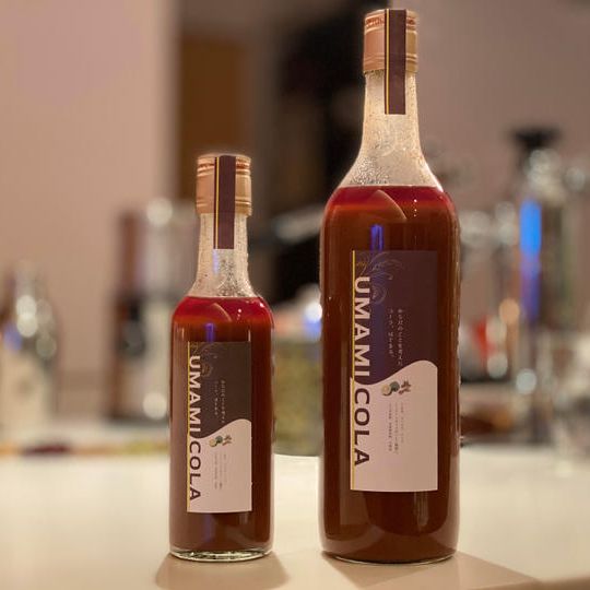 お礼のメッセージ + UMAMI COLAシロップ720ml × 1本