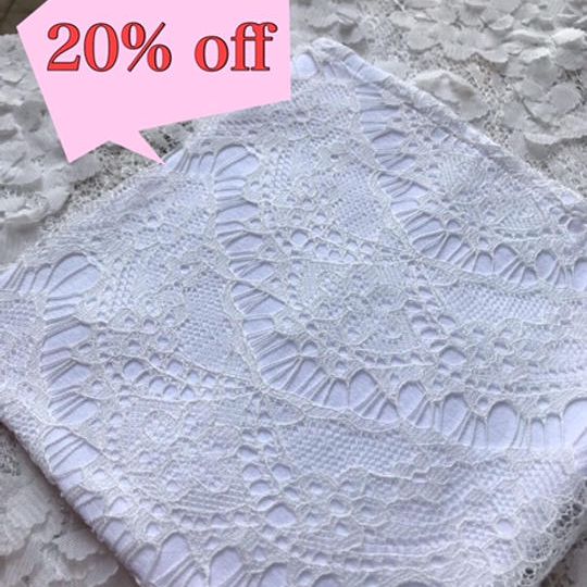 【着せ替え3WAYレース】　白x白レース