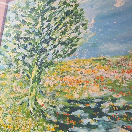 むらいさき特別提供！オーダーメイド原画　52㎝×45.5㎝