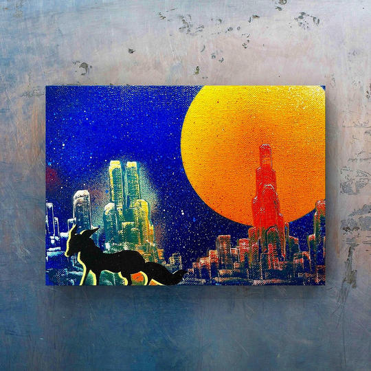 AKI SPRAY PAINT特別提供！オーダーメイド原画 SMサイズ